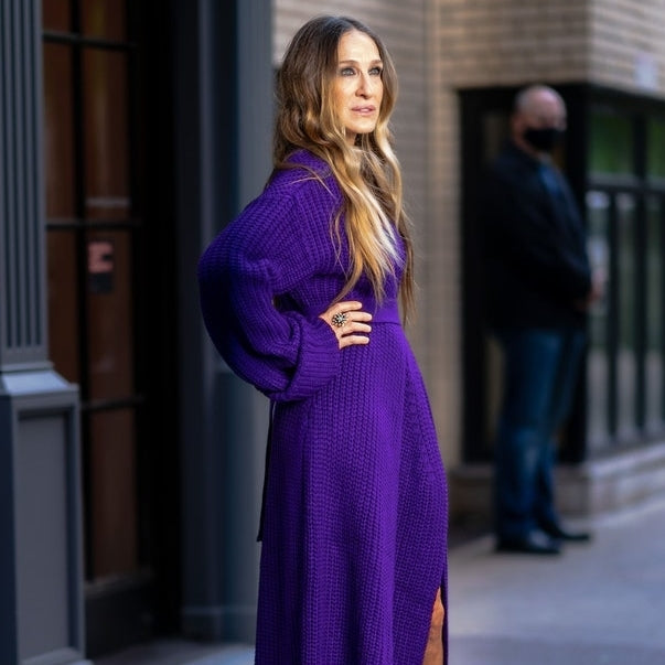 One Day, Two Carrie-Worth Fashion Moments for Sarah Jessica Parker