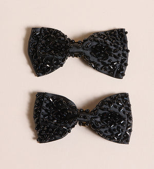Beaded Bow Shoe Clips image item 1